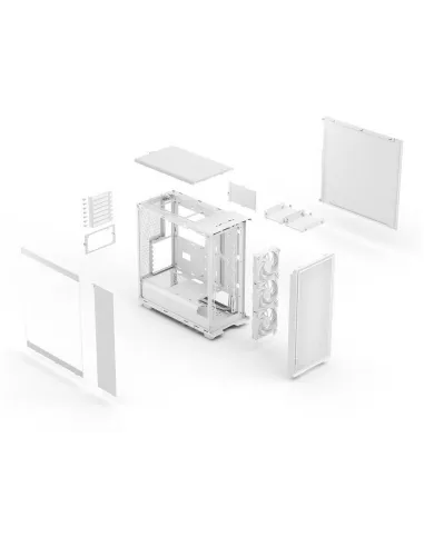 Caja Fractal Design Epoch XL White TG Clear Tint