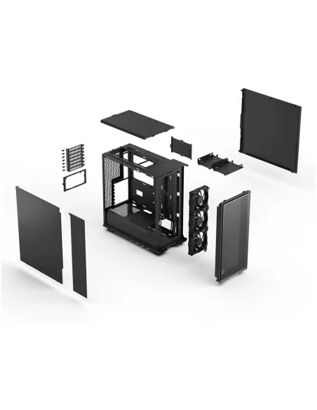 Caja PC Fractal Design Epoch XL Black Solid