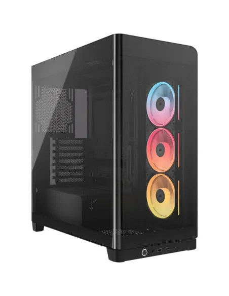 Corsair 4500X LX-R RGB Negro Midi Tower Vidrio Templado 2x 140 mm USB-C