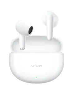 Vivo Buds Air 3 Blancos Auriculares Bluetooth con Estuche de Carga, Autonomía 10h, Sonido Envolvente y Control Táctil-MAUAMI1333
