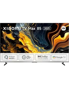 Xiaomi TV Max 85 2025 QLED Television 4K Ultra HD, Google TV, 144 Hz, Dolby Atmos 30 W, HDR10+-MTVLED1048