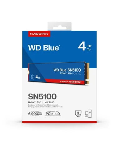 Disco Duro SSD WD Blue SN5100 4TB
