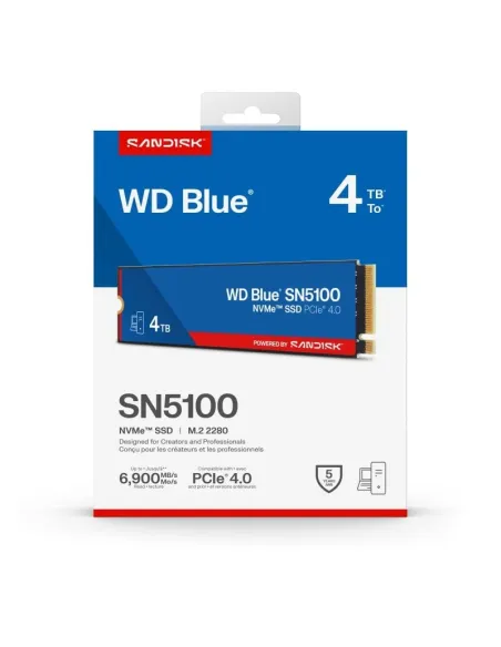 Disco Duro SSD WD Blue SN5100 4TB