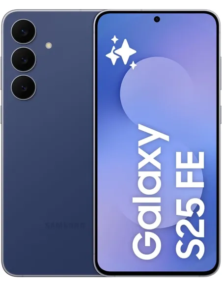 Samsung Galaxy S25 FE 8GB-256GB Azul Marino  Teléfono Móvil con IA , Pantalla FHD+ 6,7