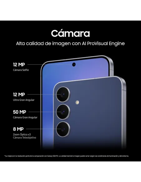 Smartphone Samsung Galaxy S25 FE 8GB/256GB Azul Marino