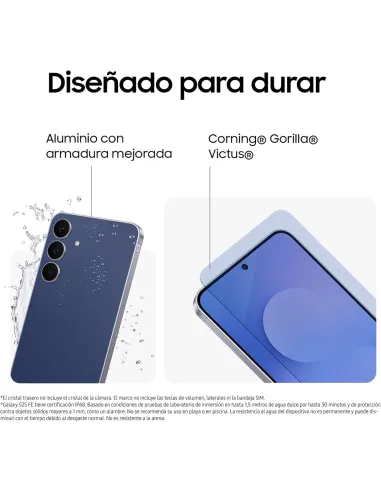 Smartphone Samsung Galaxy S25 FE 8GB/256GB Azul Marino