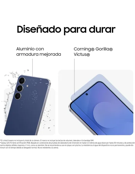Smartphone Samsung Galaxy S25 FE 8GB/256GB Azul Marino
