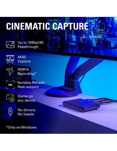 Capturadora  Elgato 4K S 4K60