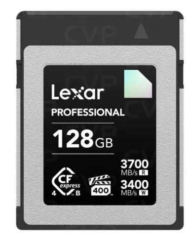 Lexar Professional CFexpress 128GB Type B Gold 4.0 Card