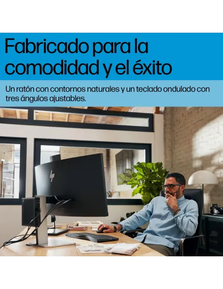 Combo de Teclado y Ratón HP 685 Comfort Negro