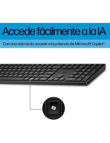 Combo de Teclado y Ratón Inalámbricos HP 655 Negro