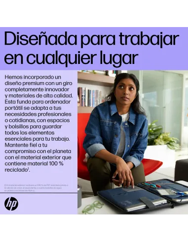 Funda para Portátil HP Renew Executive Gris