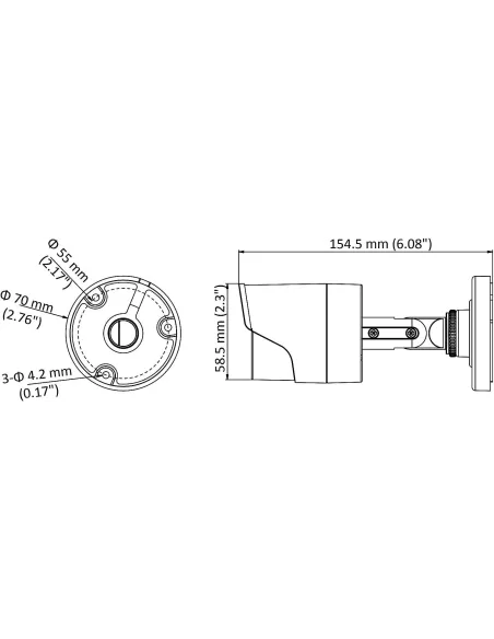 Cámara de Videovigilancia Hikvision DS-2CE16D0T-ITF(2.8MM)