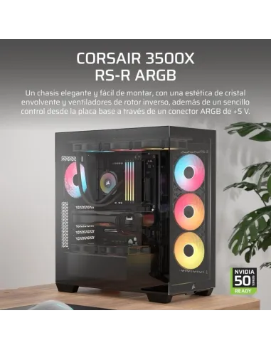Torre Corsair 3500X RS-R ARGB Negro