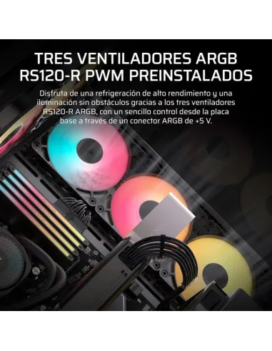 Torre Corsair 3500X RS-R ARGB Negro