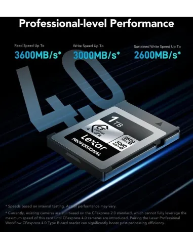 Tarjeta de Memoria Lexar Silver Pro 1TB