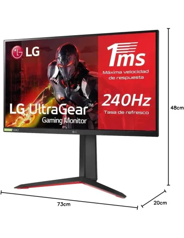 Monitor Gaming UltraGear LG 27GP750-B 27 pulgadas FHD 240 Hz