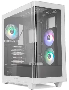 NOX  HUMMER ETHER Negro Blanco con Cristal Curvado-1405248