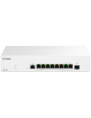 D-Link DBR-700 Router 2,5G Dual WAN Gigabit Ethernet VPN Firewall  Blanco