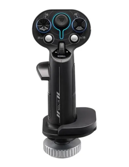 Thrustmaster Sol-R 3 AVA Add-On Grip Palanca de Vuelo Empuñadura Espacial PC Ambidextra