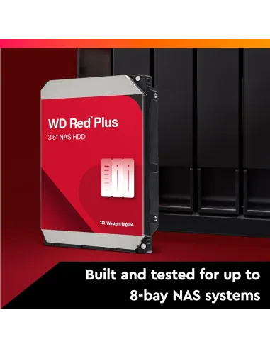 Disco Duro HDD WD Red Plus WD100EFGX 10TB