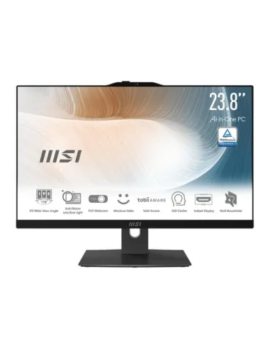 MSI Modern AM242 12M-2255EU Intel Celeron C3100U/8GB/512GB SSD/23.8" FreeDOS Negro