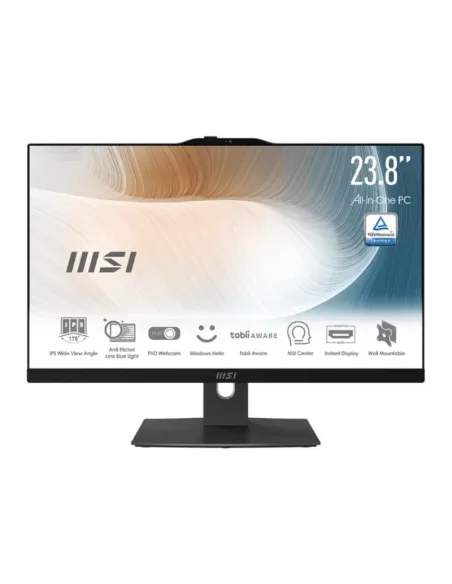 MSI Modern AM242 12M-2255EU Intel Celeron C3100U/8GB/512GB SSD/23.8" FreeDOS Negro