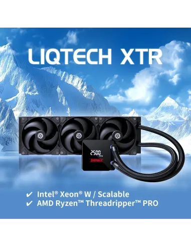 Kit de refrigeración líquida Enermax Liqtech XTR 360mm Negro