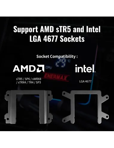 Kit de refrigeración líquida Enermax Liqtech XTR 360mm Negro