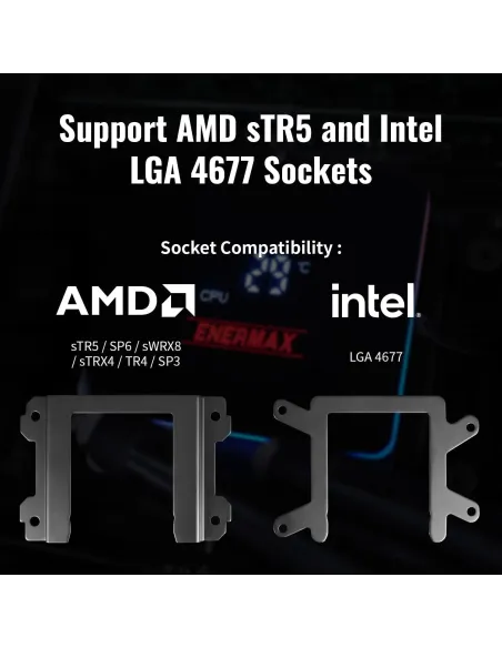 Kit de refrigeración líquida Enermax Liqtech XTR 360mm Negro