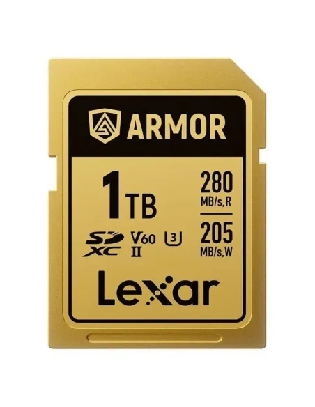 Lexar Armor Gold SDXC UHS-II 1TB Acero
