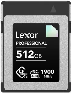 Lexar Professional Diamond CFexpress 512GB Type B Gold 4.0 Card-1404919