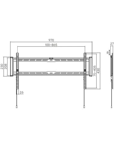 Soporte Aisens WT90F-235