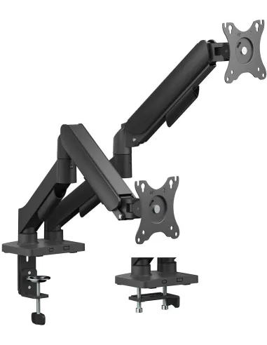 Aisens DT32TSR-357 Soporte de Mesa ECO Contrapeso Giratorio e Inclinable para Monitor/Tv 9Kg de 17-32" Negro