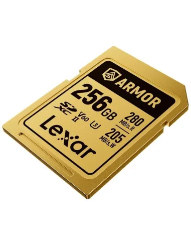 Tarjeta Lexar Professional Armor Gold Pro SDXC UHS II 256GB