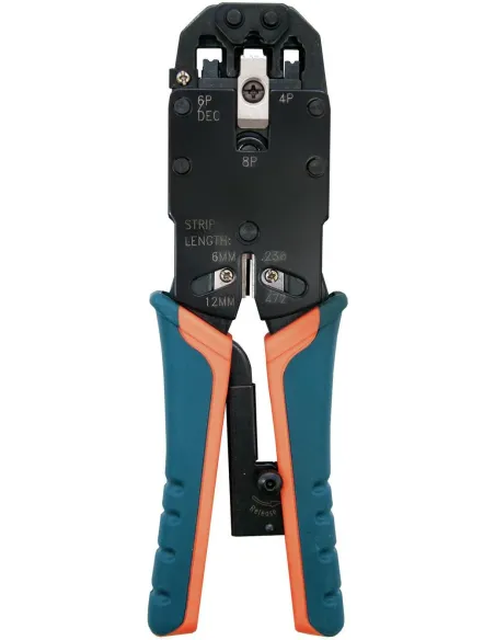 Nanocable Crimpadora para RJ10/RJ11/RJ12/RJ45