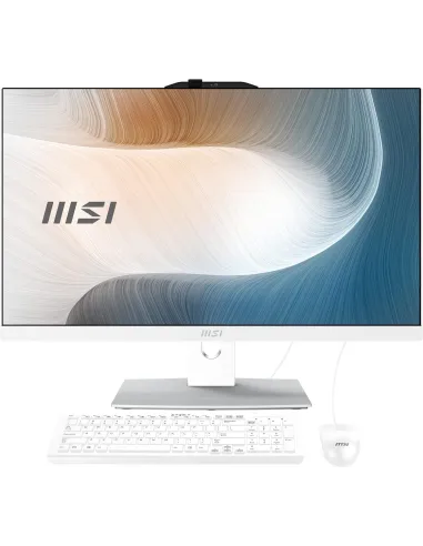 MSI AIO MODERN AM242P 12M-645EU  Intel Core i5-1235-16GB-512GB SSD-23.8 FreeDOS Blanco