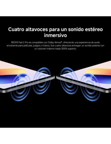 Xiaomi Redmi Pad 2 Pro 12.1" WiFi 8GB/256GB Gris Grafito