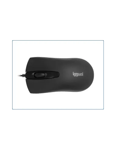 Ratón óptico Iggual COM-BUSINESS-1200DPI