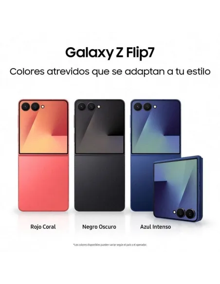 Smartphone Samsung Galaxy Z Flip7 5G 12GB/256GB Negro