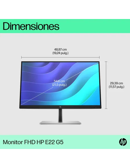 Monitor HP Series E22 G5 21.5"