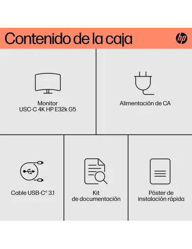 Monitor HP E32k G5 31.5"