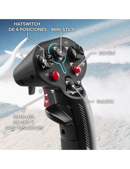 Joystick y Acelerador para PC Thrustmaster Sol-R 4 HOTAS