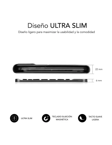 Funda con Teclado SUBBLIM KeyTab Pro BT Lenovo TAB 2025