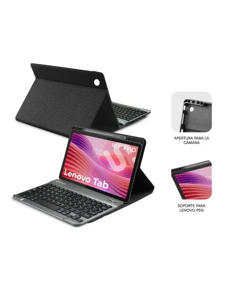 Funda con Teclado SUBBLIM KeyTab Pro BT Lenovo TAB 2025