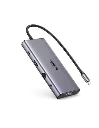HUB USB-C UGREEN 45520 11 en 1 base de acoplamiento