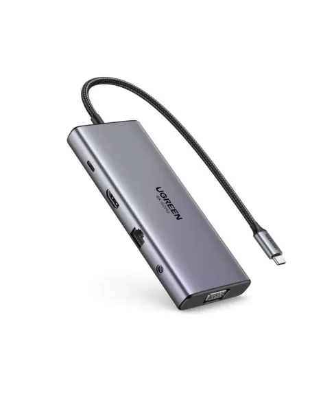 HUB USB-C UGREEN 45520 11 en 1 base de acoplamiento