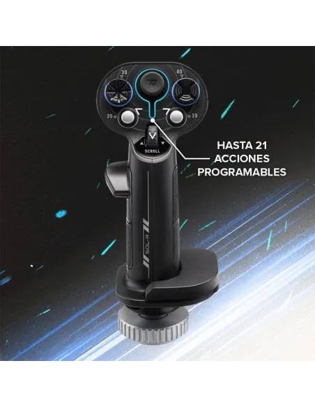 Palanca de vuelo Thrustmaster Sol-R 3 AVA Add-On Grip