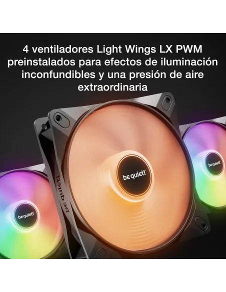 Torre Be Quiet! Pure Base 501 LX Black Negro