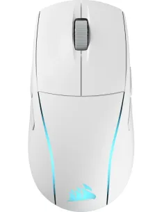 Corsair M75 RGB WIRELESS Blanco Ratón Gaming Inalámbrico 26000 DPI-RATO63086